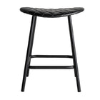 The Chaepe Stool — vintage pouffe in natural leather from Laiyahome