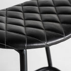 The Chaepe Stool — vintage pouffe in natural leather from Laiyahome