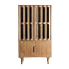 The Trevoux Wardrobe — Scandinavian cabinet in solid mango wood from Laiyahome