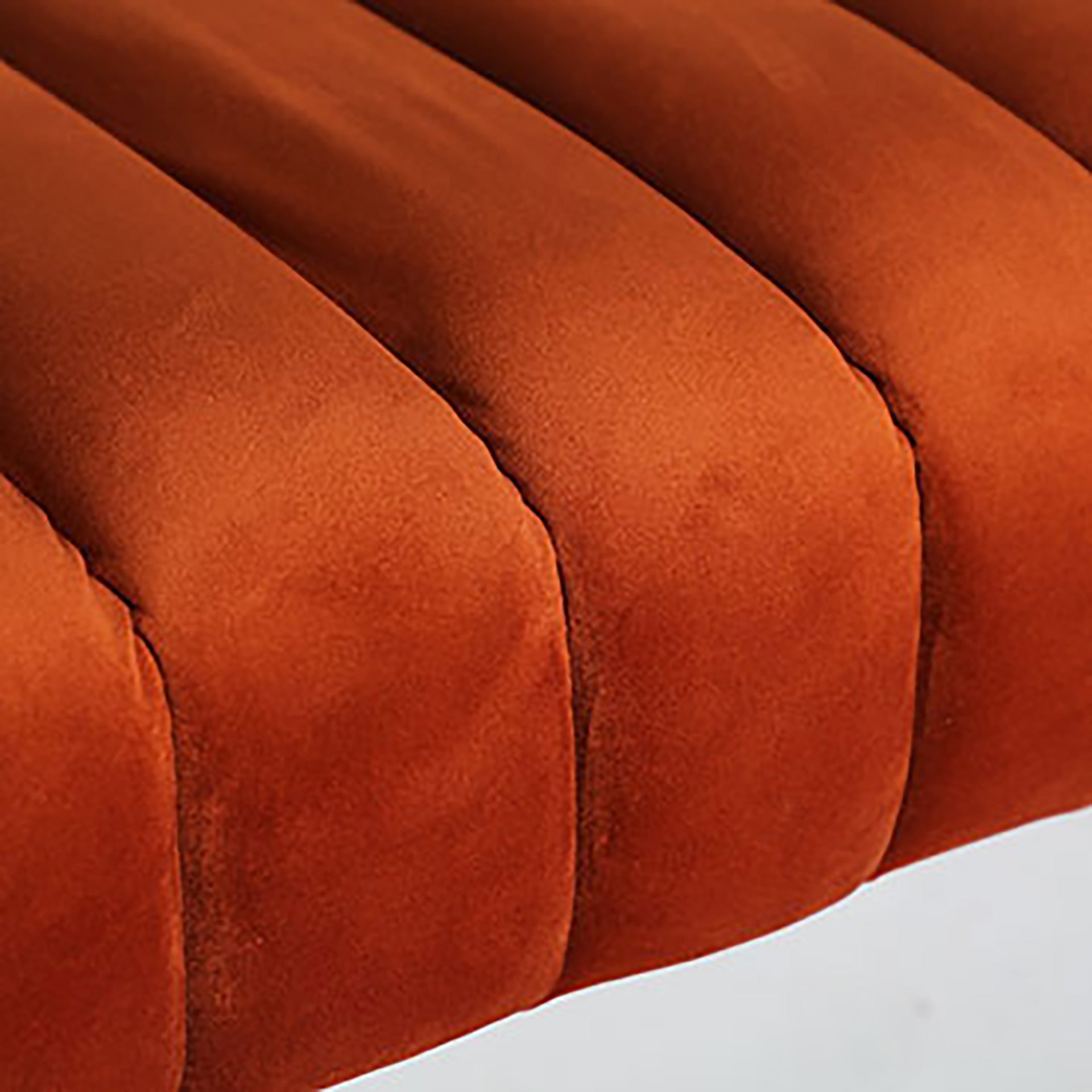 The Halle Bed Bench — contemporary bedside furniture in dense velvet from Laiyahome