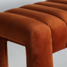 The Halle Bed Bench — contemporary bedside furniture in dense velvet from Laiyahome