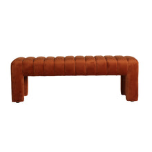 The Halle Bed Bench — contemporary bedside furniture in dense velvet from Laiyahome