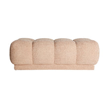 The Marburgo Bed Bench — contemporary bedside furniture in bouclé cotton from Laiyahome