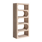 The Werle Bookcase — contemporary bookcase in engineered wood with veneer finish from Laiyahome