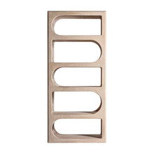 The Werle Bookcase — contemporary bookcase in engineered wood with veneer finish from Laiyahome
