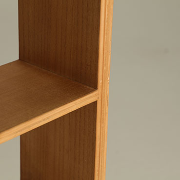 The Skagen Bookcase — Scandinavian bookcase in paulownia wood from Laiyahome