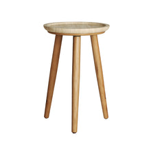The Videix Side Table — Art Deco side table in birch wood from Laiyahome