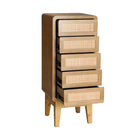 The Doazit Sinfonier Chest Of Drawers — Scandinavian tallboy chest in solid fir wood from Laiyahome
