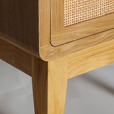 The Doazit Sinfonier Chest Of Drawers — Scandinavian tallboy chest in solid fir wood from Laiyahome