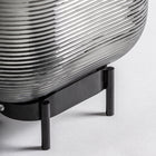 The Lyra Table Lamp — contemporary table lamp in tempered glass from Laiyahome