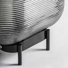 The Lyra Table Lamp — contemporary table lamp in tempered glass from Laiyahome
