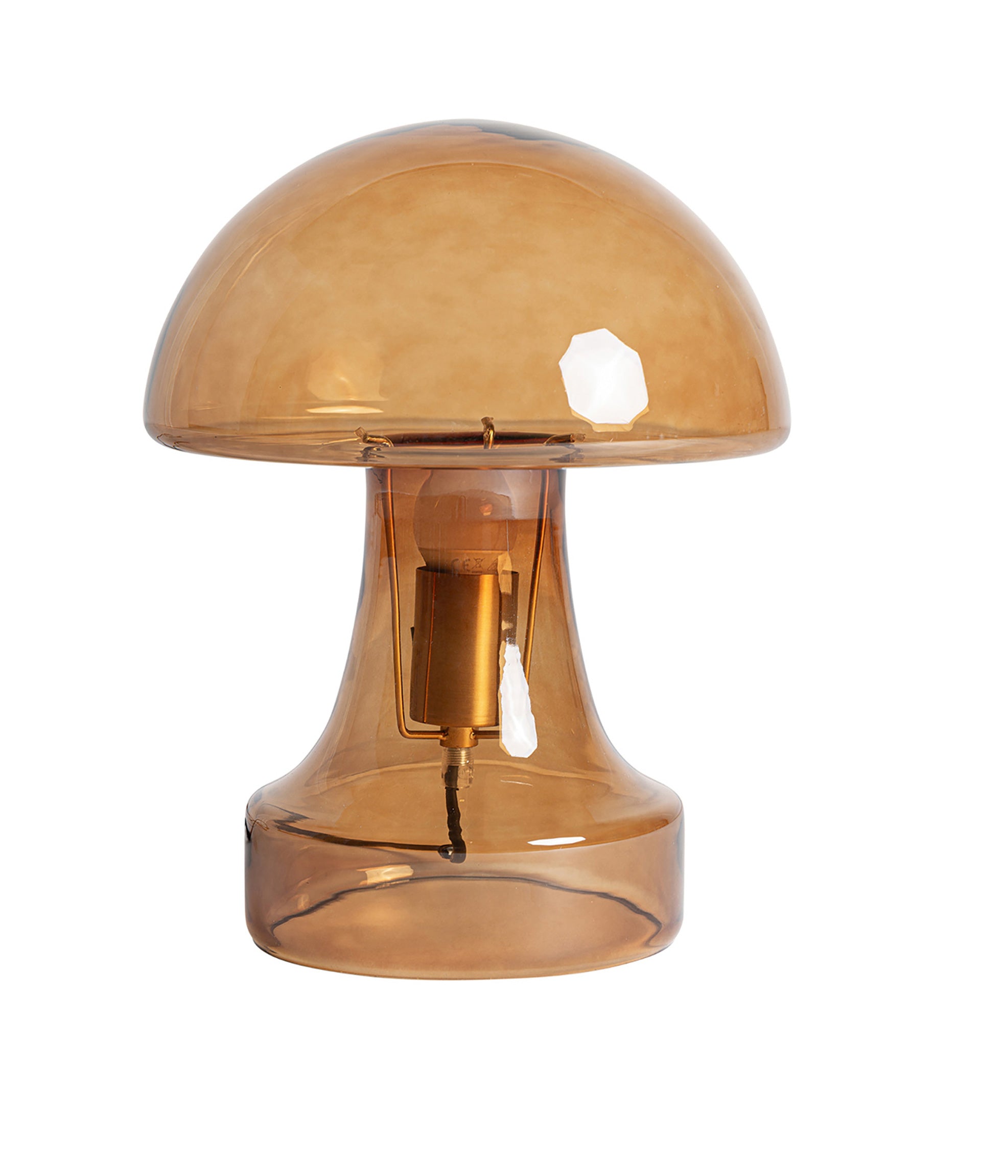 The Hasselt Table Lamp — contemporary table lamp in tempered glass from Laiyahome