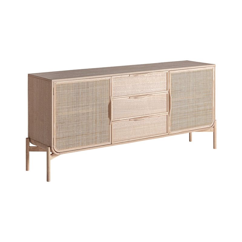 The Weurtz Sideboard — Scandinavian sideboard in solid ash wood from Laiyahome