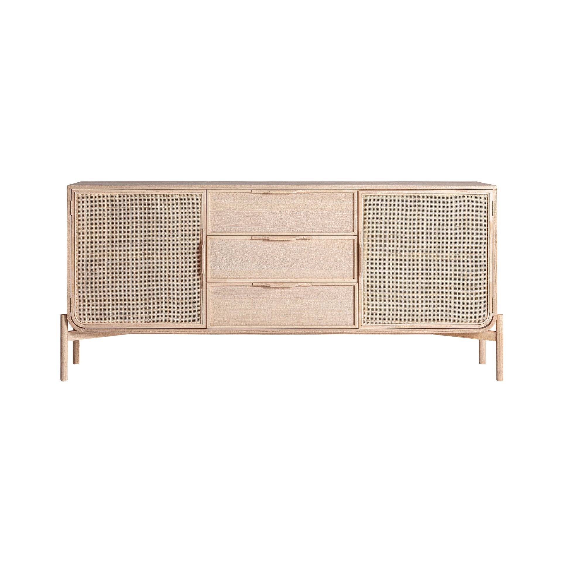 The Weurtz Sideboard — Scandinavian sideboard in solid ash wood from Laiyahome