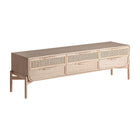 The Weurtz Tv Stand — Scandinavian media console in solid ash wood from Laiyahome