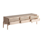The Weurtz Tv Stand — Scandinavian media console in solid ash wood from Laiyahome