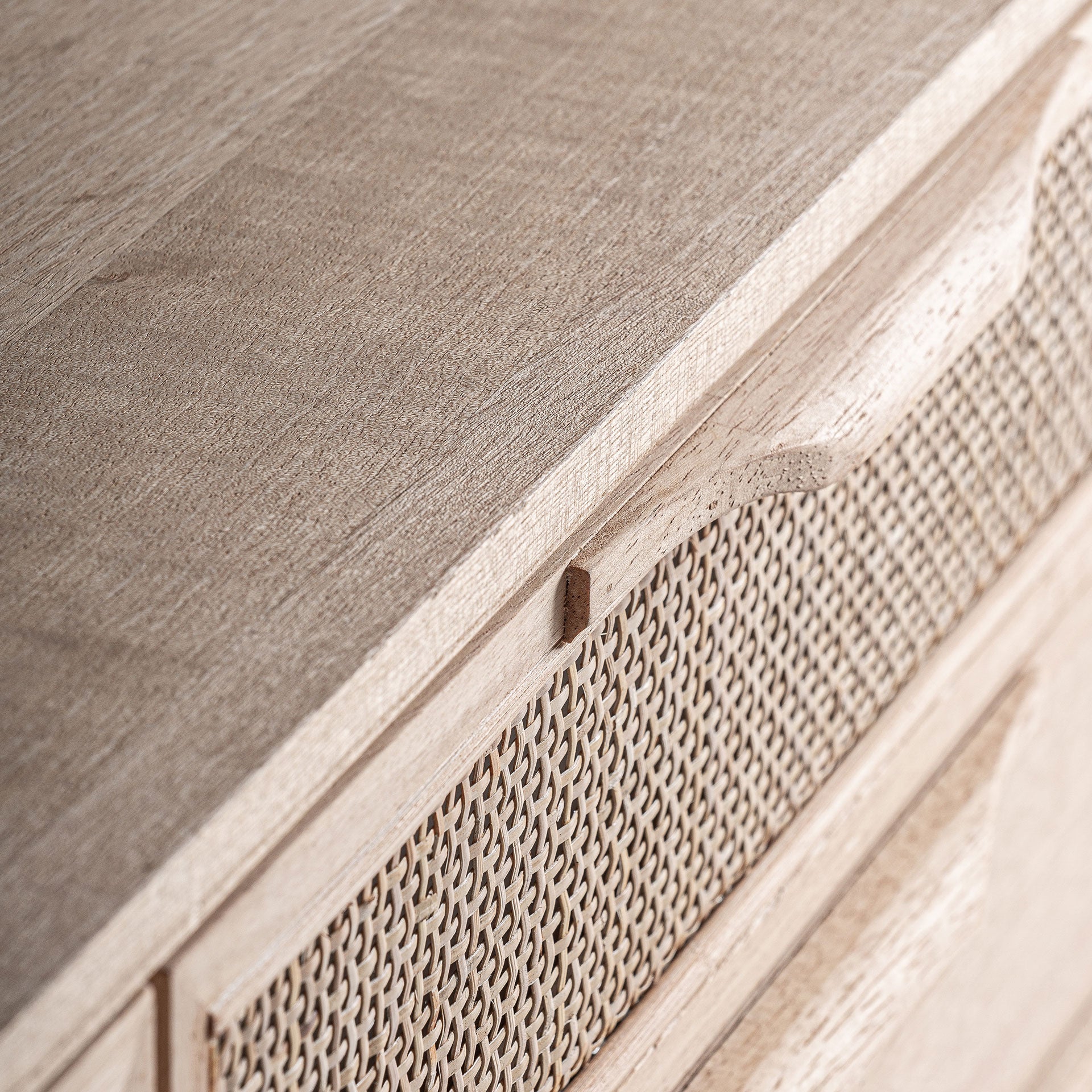 The Weurtz Tv Stand — Scandinavian media console in solid ash wood from Laiyahome