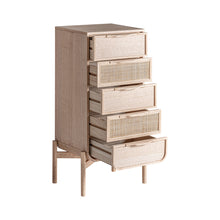 The Weurtz Sinfonier Chest Of Drawers — Scandinavian tallboy chest in solid ash wood from Laiyahome