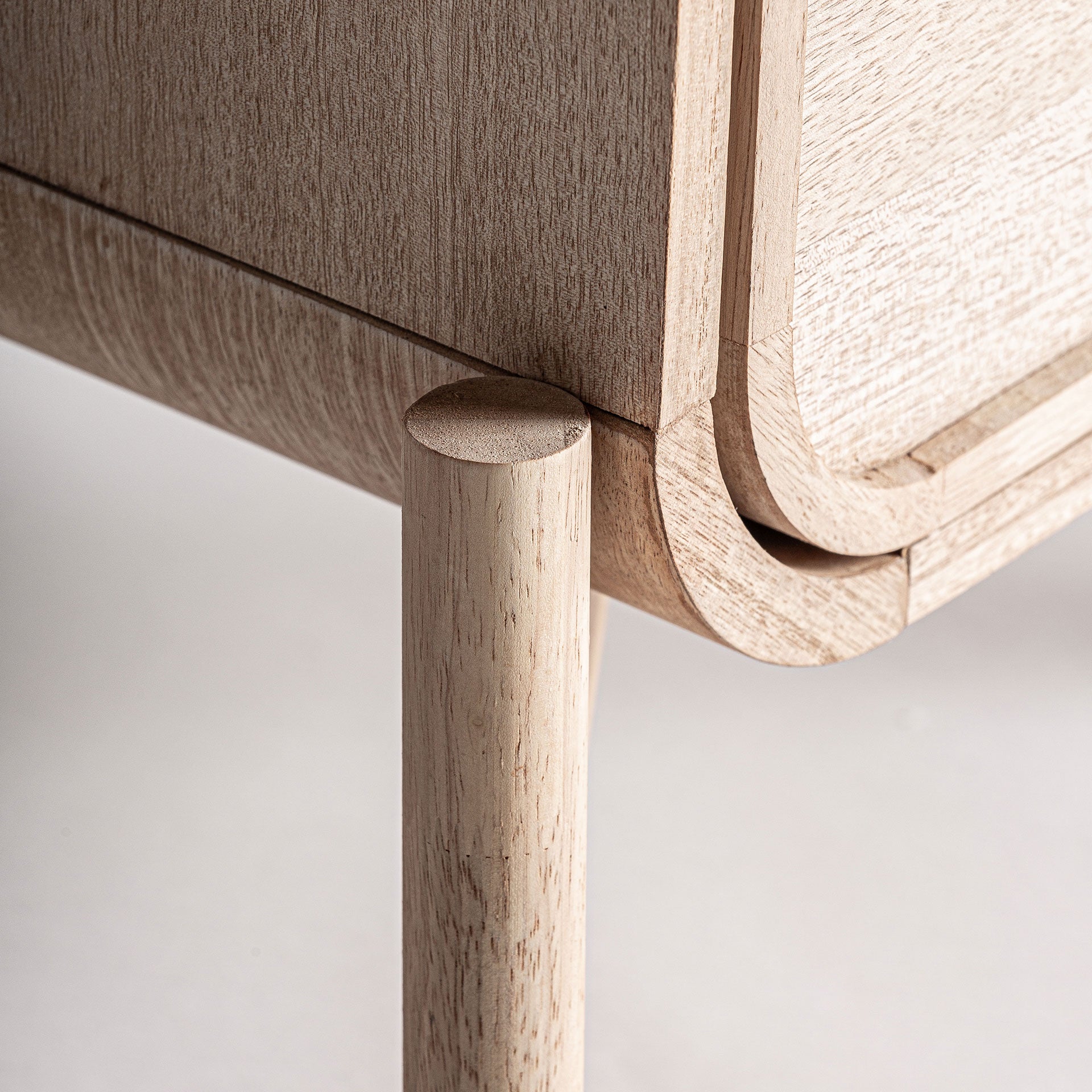 The Weurtz Sinfonier Chest Of Drawers — Scandinavian tallboy chest in solid ash wood from Laiyahome