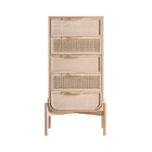 The Weurtz Sinfonier Chest Of Drawers — Scandinavian tallboy chest in solid ash wood from Laiyahome