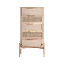 The Weurtz Sinfonier Chest Of Drawers — Scandinavian tallboy chest in solid ash wood from Laiyahome