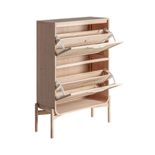 The Weurtz Shoe Storage — Scandinavian shoe cabinet in solid ash wood from Laiyahome