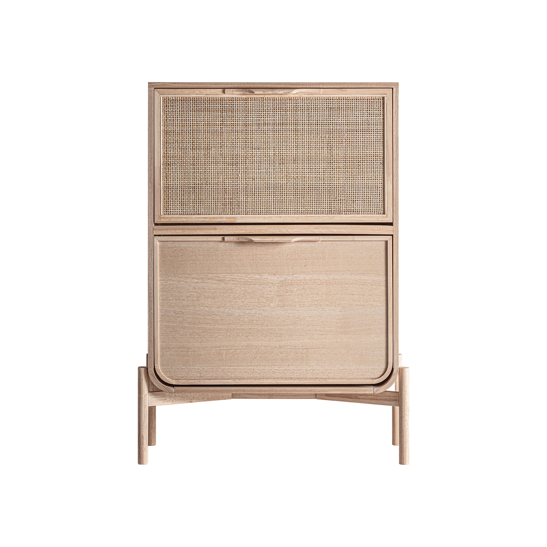 The Weurtz Shoe Storage — Scandinavian shoe cabinet in solid ash wood from Laiyahome