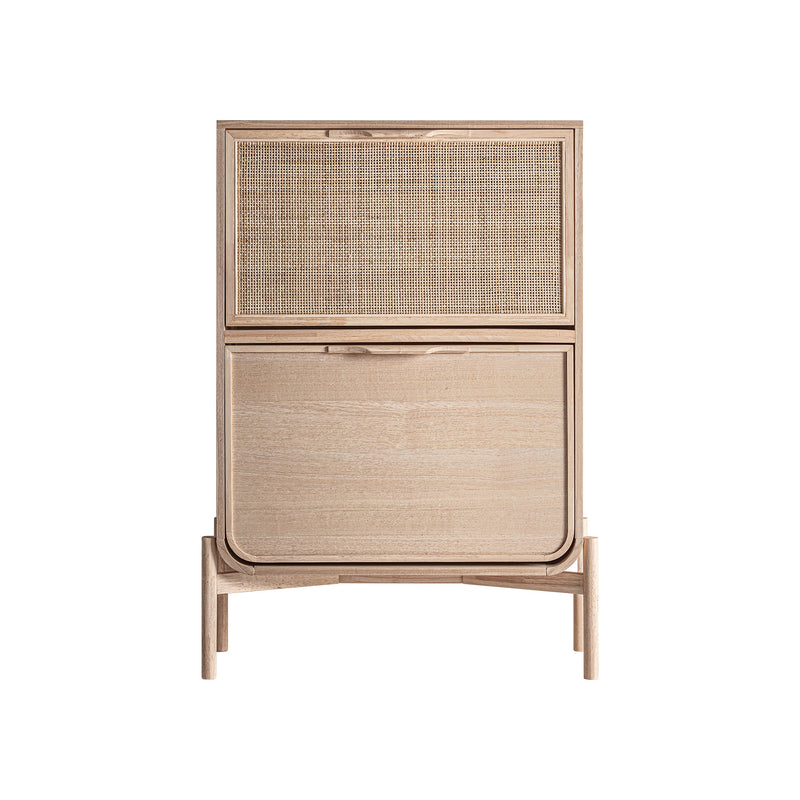 The Weurtz Shoe Storage — Scandinavian shoe cabinet in solid ash wood from Laiyahome