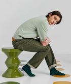 The Zug Side Table — contemporary side table in solid iron from Laiyahome