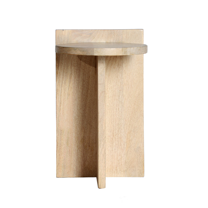 LESZNO SIDE TABLE in a modern interior setting