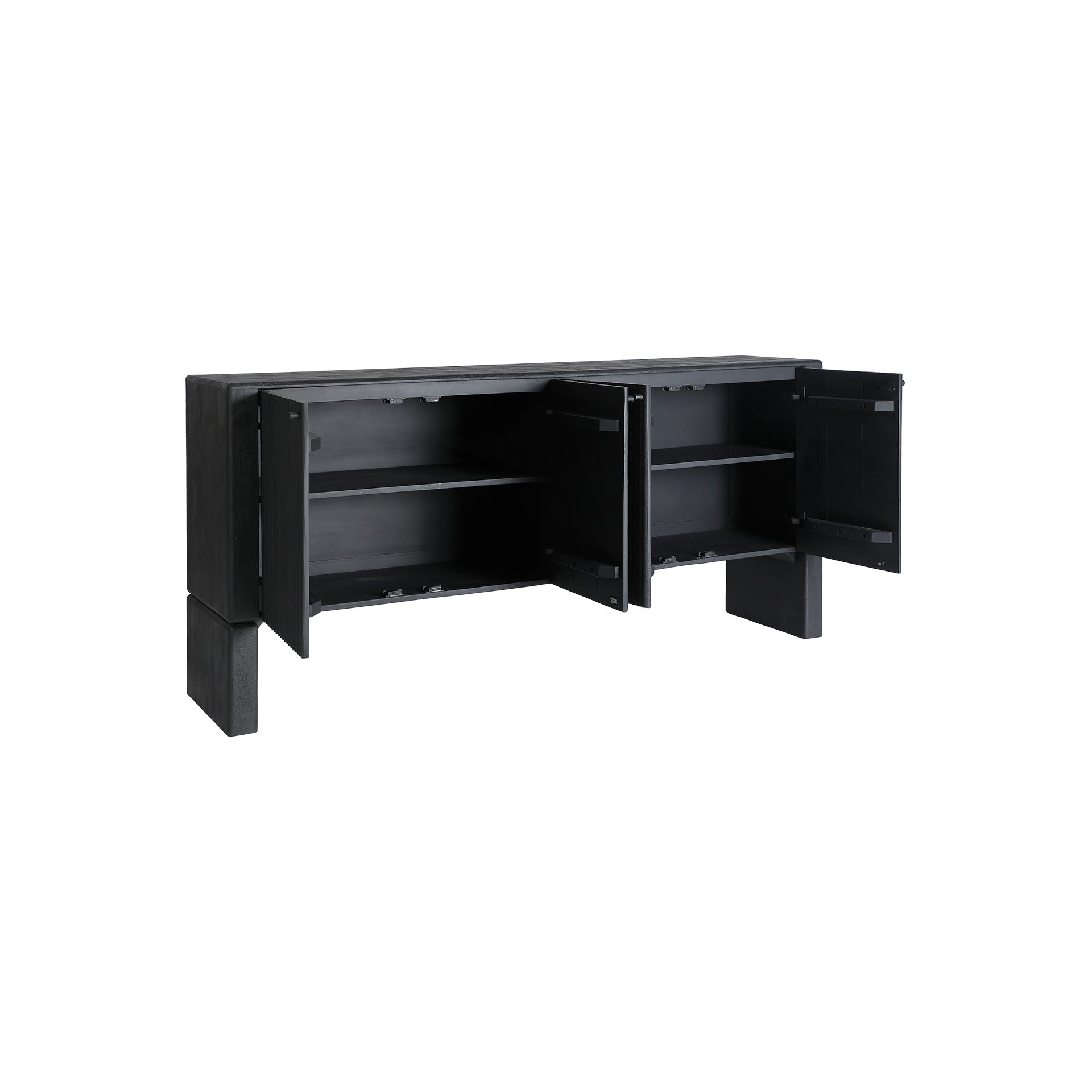 The Weida Sideboard — contemporary sideboard in solid mango wood from Laiyahome