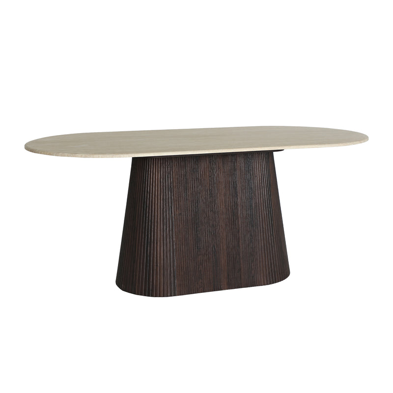 VERONA DINING TABLE in a modern interior setting
