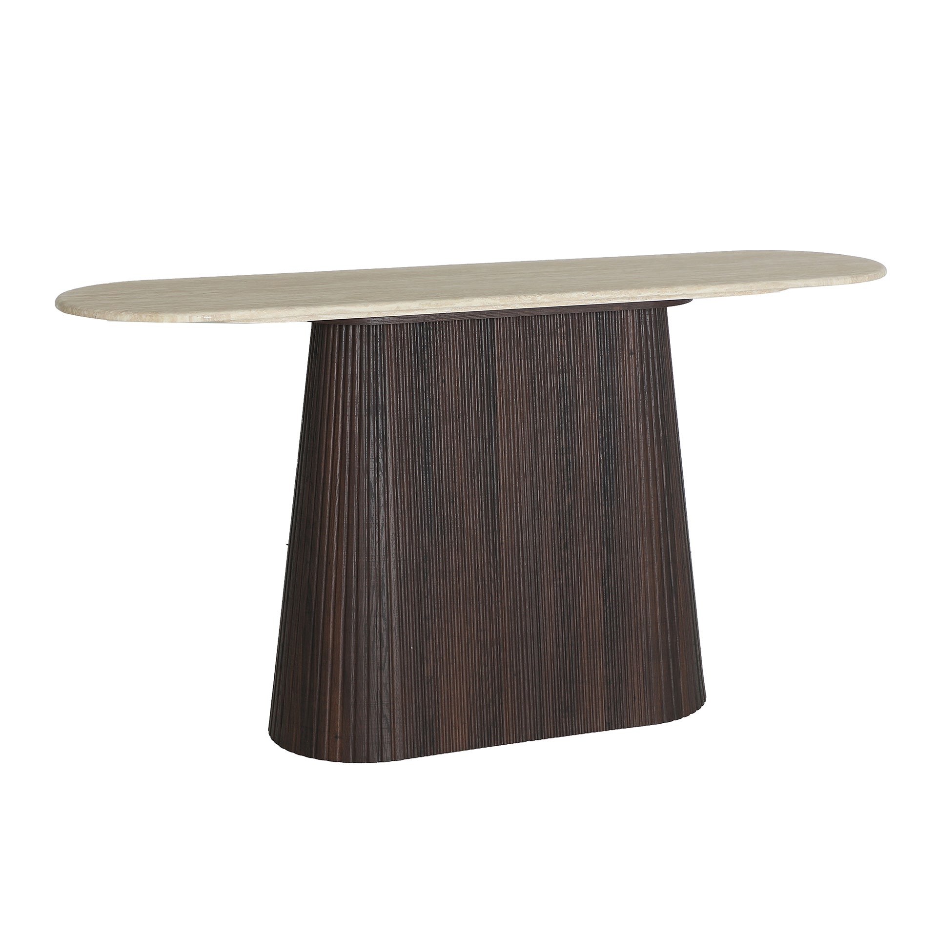 The Verona Console Table — contemporary console table in engineered wood with veneer finish from Laiyahome
