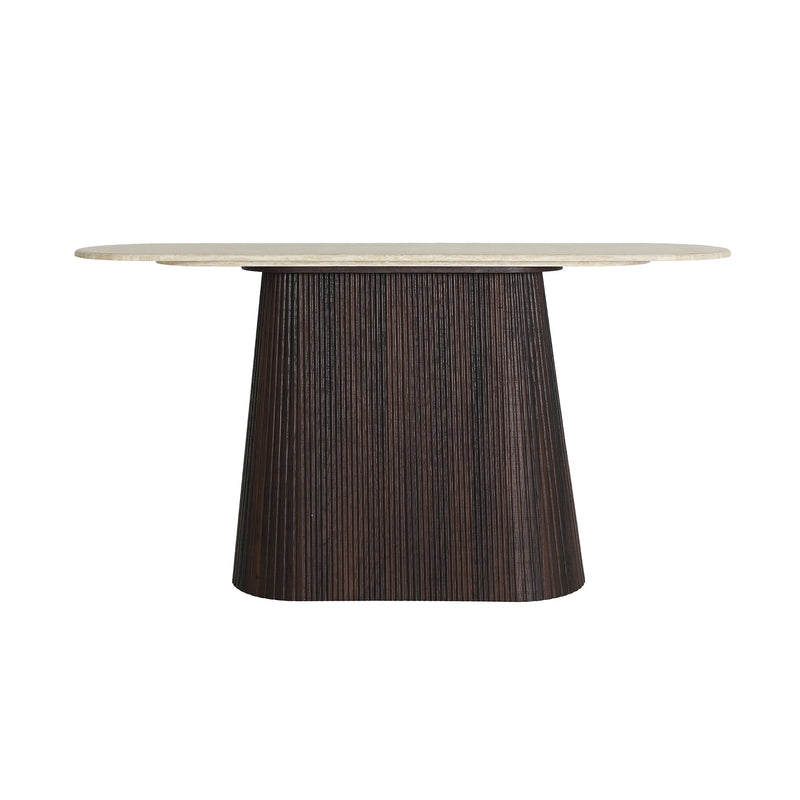 The Verona Console Table — contemporary console table in engineered wood with veneer finish from Laiyahome