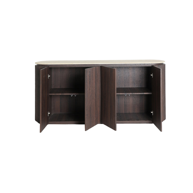 The Verona Sideboard — contemporary sideboard in engineered wood with veneer finish from Laiyahome