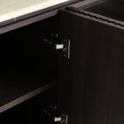 The Verona Tv Stand — contemporary media console in engineered wood with veneer finish from Laiyahome