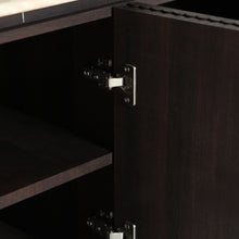 The Verona Tv Stand — contemporary media console in engineered wood with veneer finish from Laiyahome