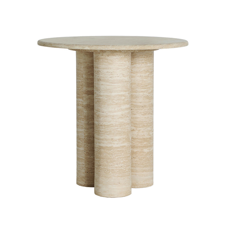LAMBESC SIDE TABLE in a modern interior setting