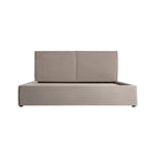 The Natasha Bed — contemporary headboard in high-performance polyester from Laiyahome