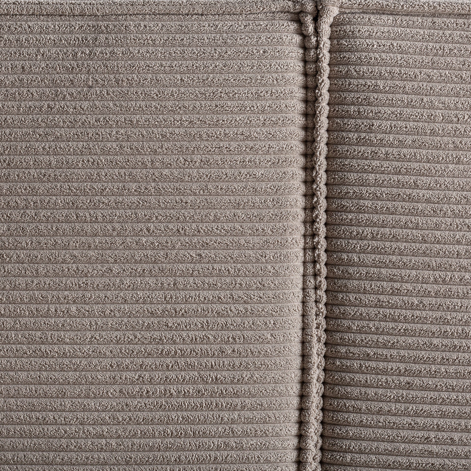 The Natasha Bed — contemporary headboard in high-performance polyester from Laiyahome