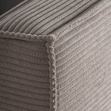 The Natasha Bed — contemporary headboard in high-performance polyester from Laiyahome