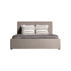 The Natasha Bed — contemporary headboard in high-performance polyester from Laiyahome