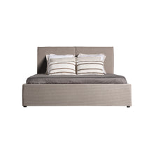 The Natasha Bed — contemporary headboard in high-performance polyester from Laiyahome