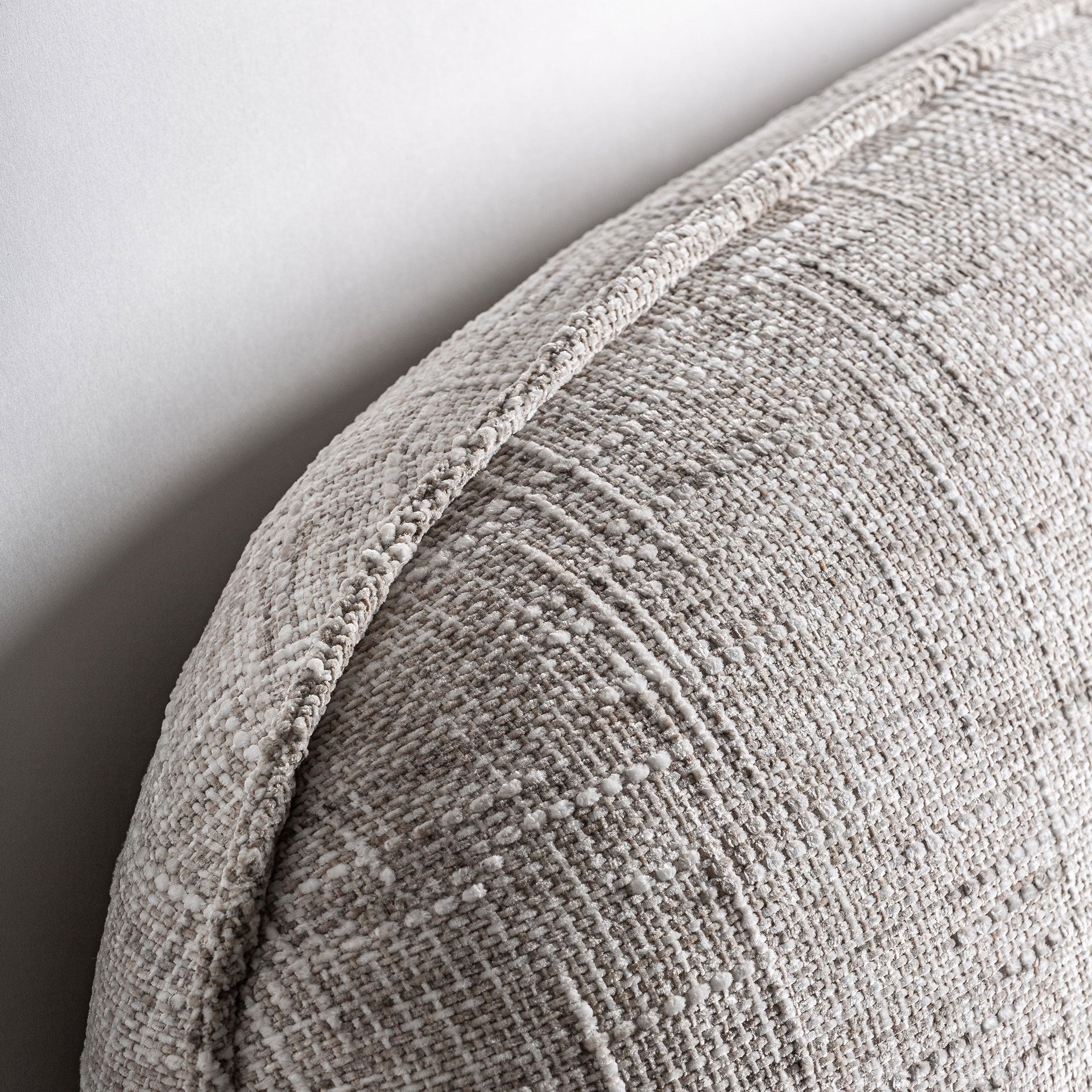 The Sannes Bed — contemporary headboard in high-performance polyester from Laiyahome
