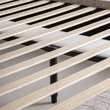 The Sannes Bed — contemporary headboard in high-performance polyester from Laiyahome
