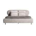 The Sannes Bed — contemporary headboard in high-performance polyester from Laiyahome