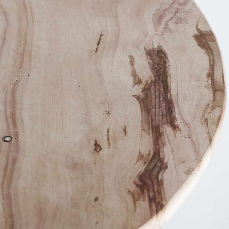 VRADS SIDE TABLE in a modern interior setting