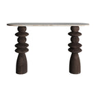 The Vrads Console Table — contemporary console table in solid mango wood from Laiyahome