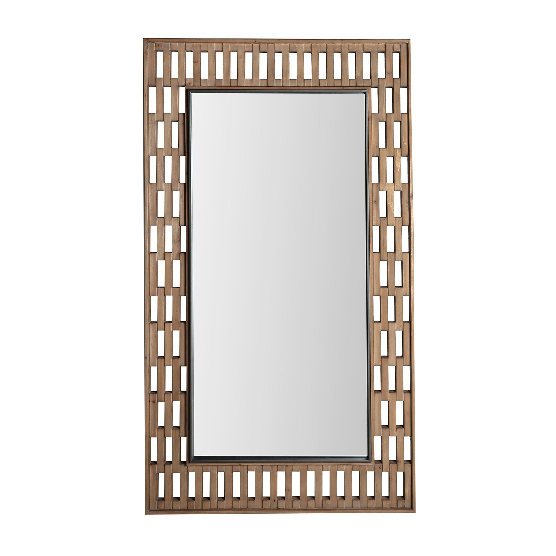 The Busk Mirror — contemporary mirror in solid fir wood from Laiyahome