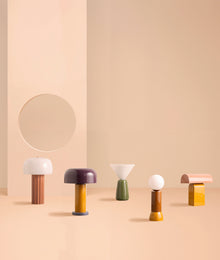 ALBATE TABLE LAMP in a modern interior setting